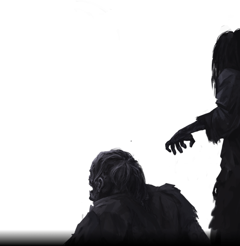 Декорация зомби