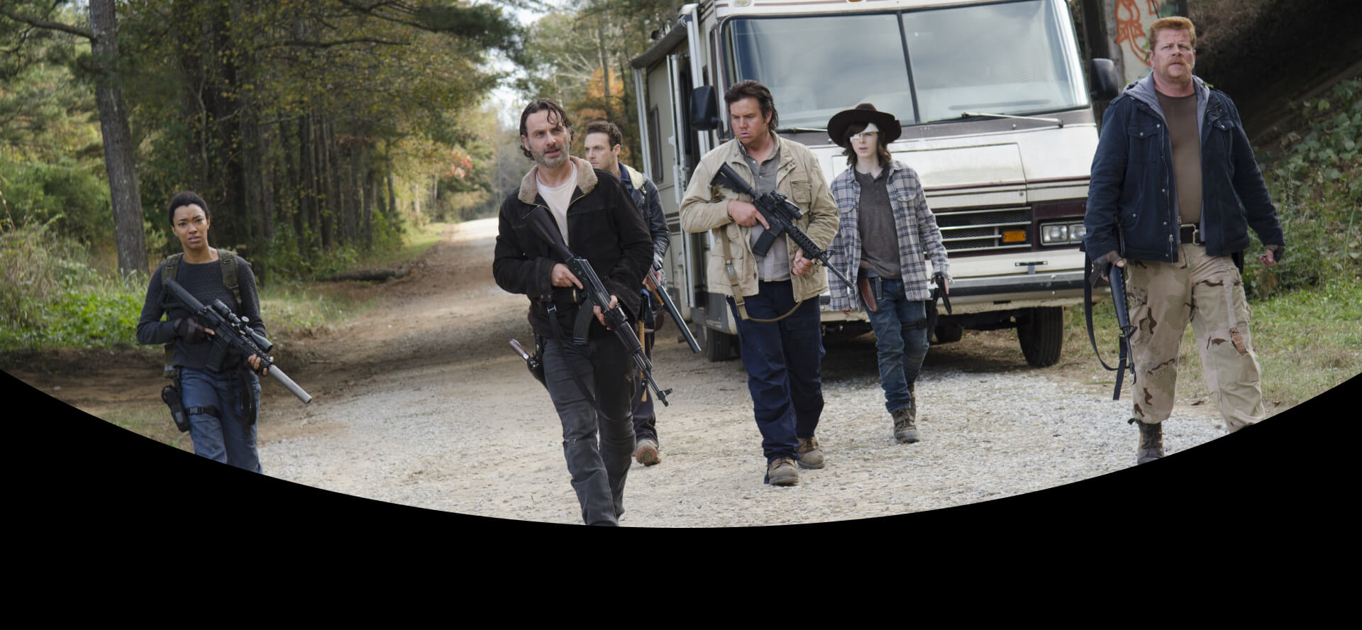 Фон Ходячие мертвецы